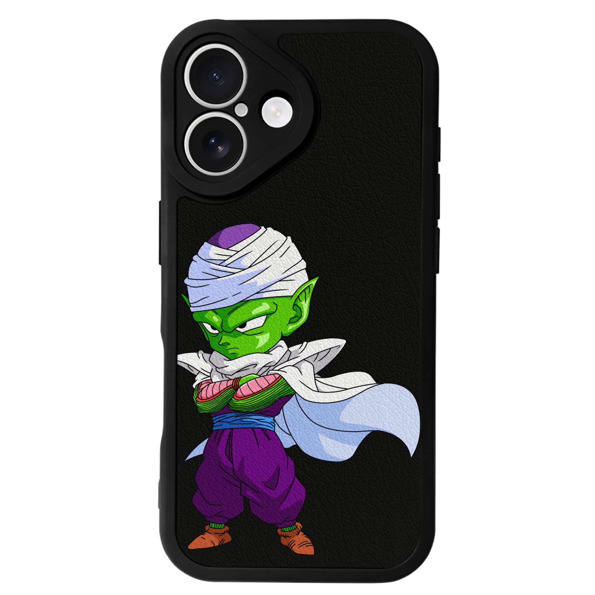 （画像用） ドラゴンボール ピッコロ DRAGON BALL Piccolo 【iPhone 16シリーズ対応】シリコンスマホケース（レザー調） 材質：シリコン